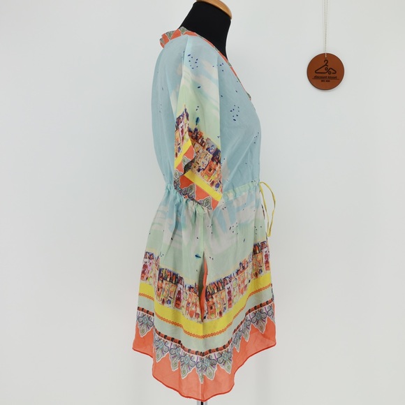 SUNDANCE Silk Tunic With Pockets - Picture 2 of 9